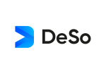 Decentralized Social DESO Logo Transparent PNG