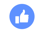 Facebook Like Logo Transparent PNG