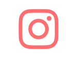 Instagram Red Transparent Logo PNG