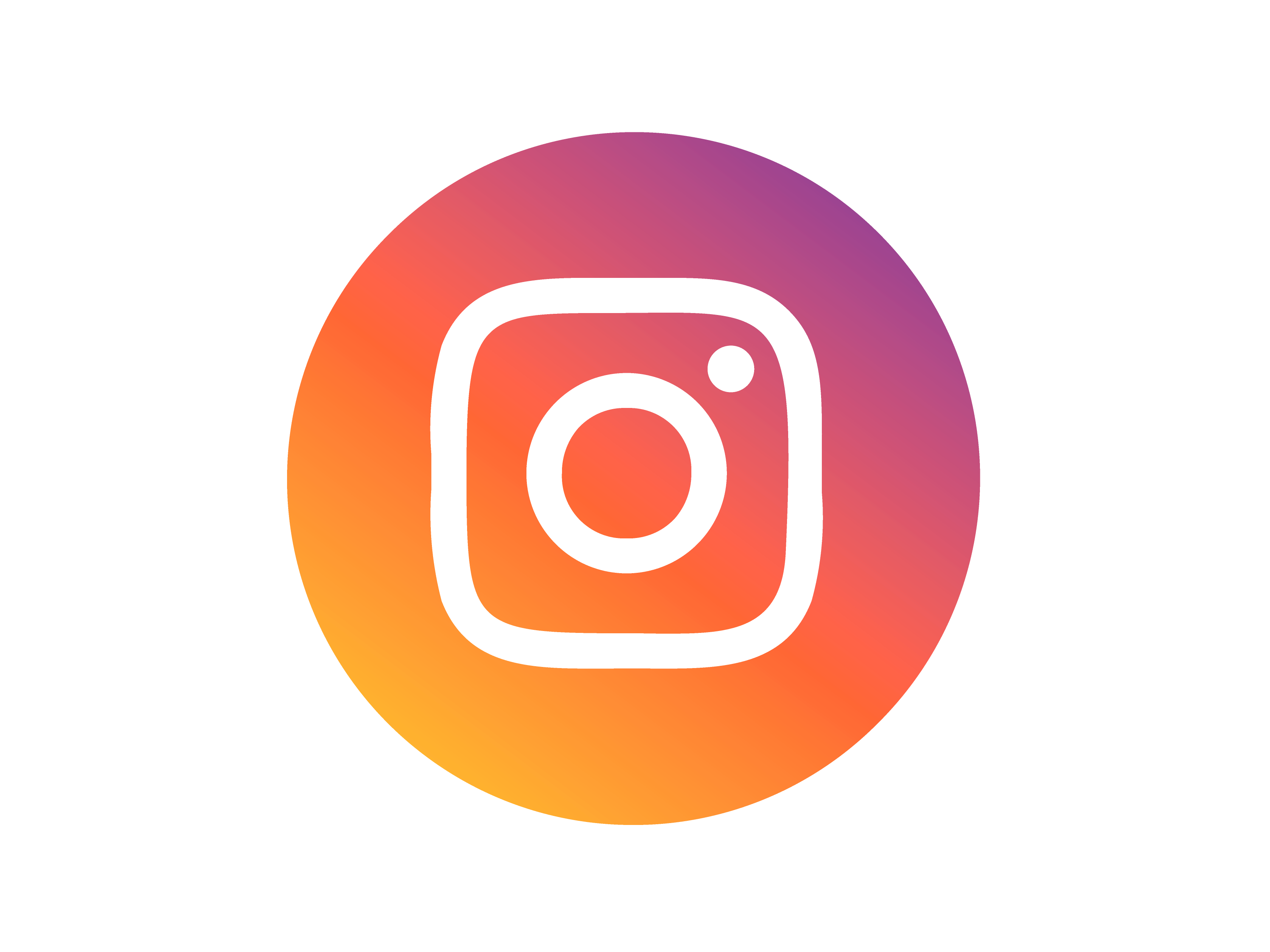 Instagram Rounded Transparent Logo PNG