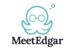 MeetEdgar Transparent Logo PNG