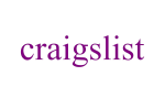 Craigslist Logo Transparent PNG