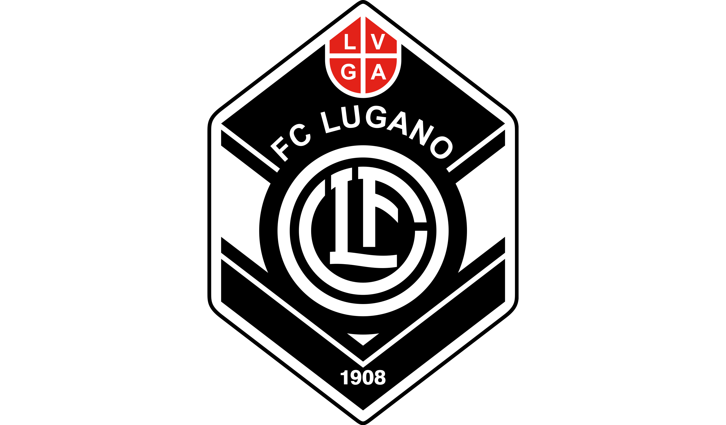 FC Lugano Transparent Logo PNG