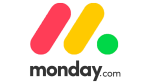 Monday.com Transparent Logo PNG