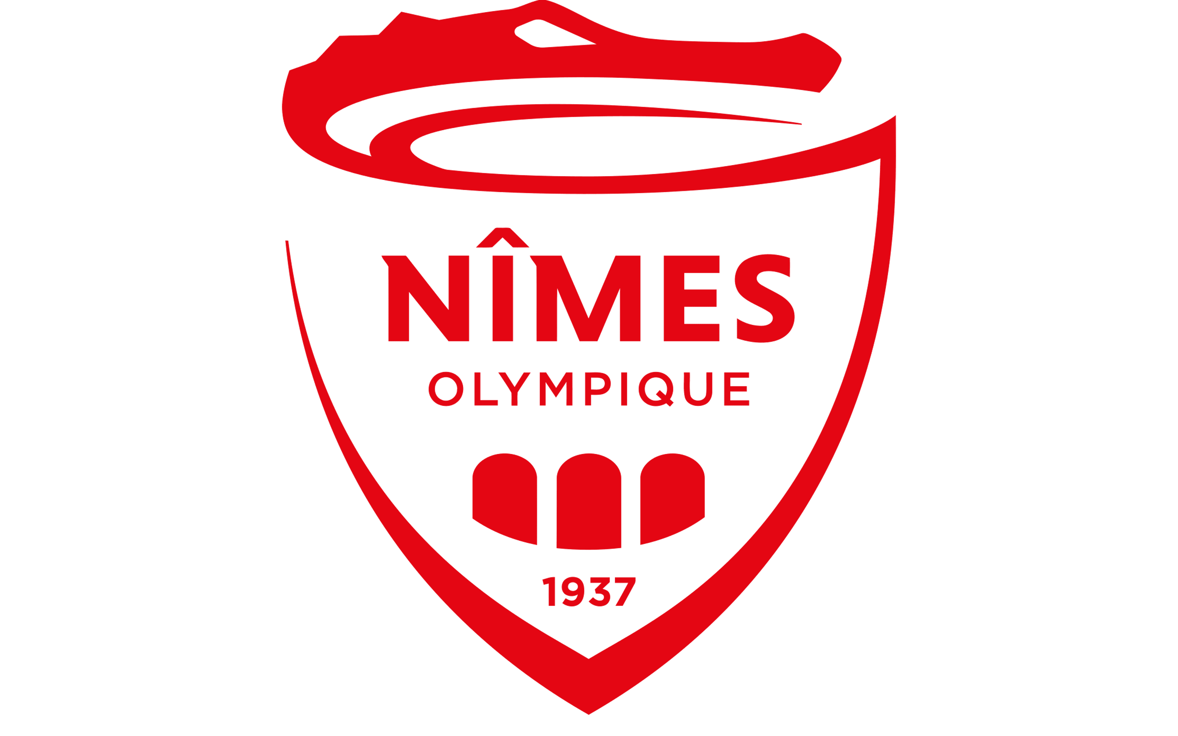 Nimes Olympique Transparent Logo PNG