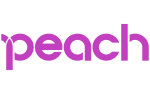 Peach Aviation Transparent Logo PNG