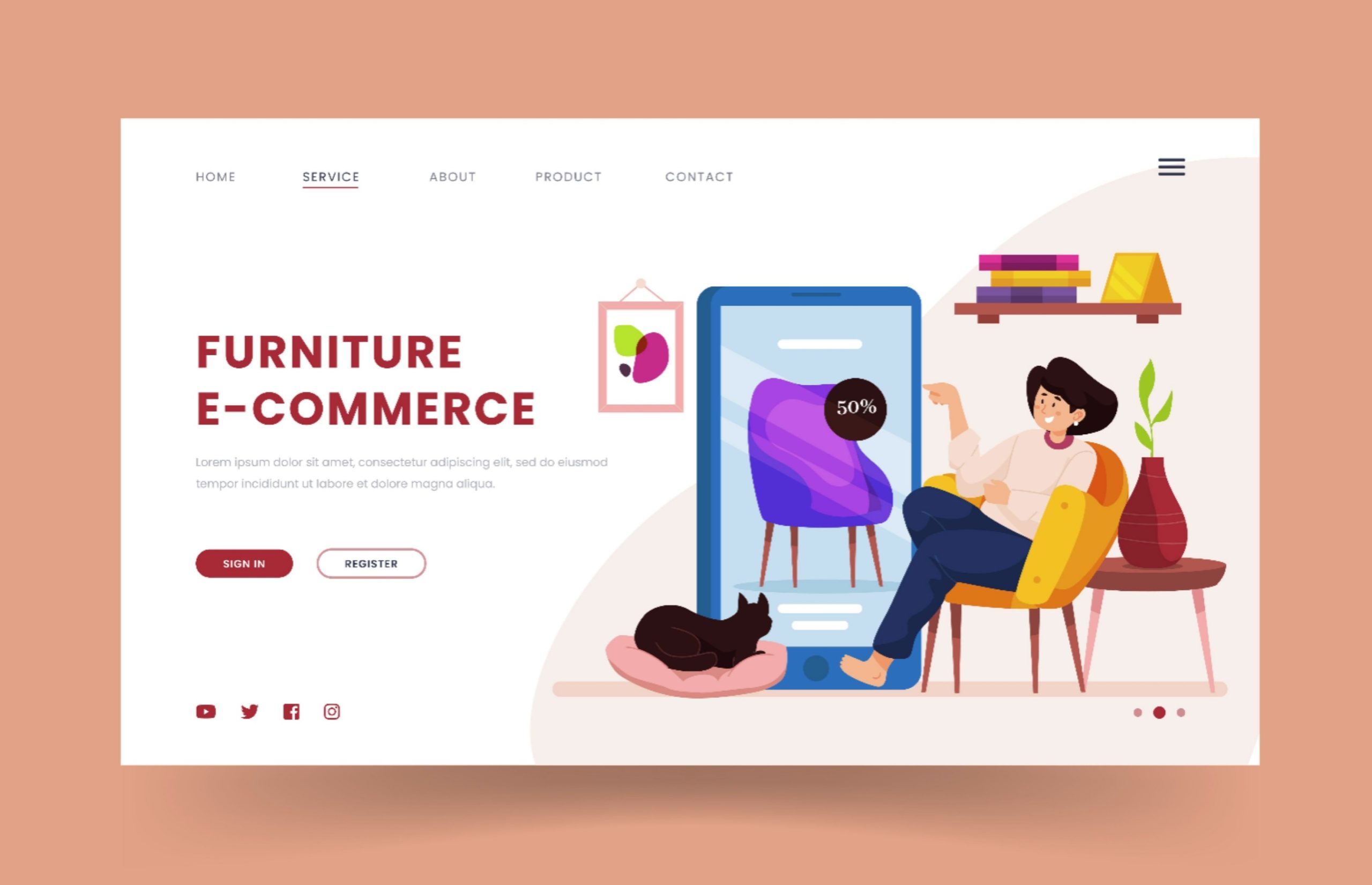 Web Design for E-Commerce: Designing Effective and Visually Appealing Websites