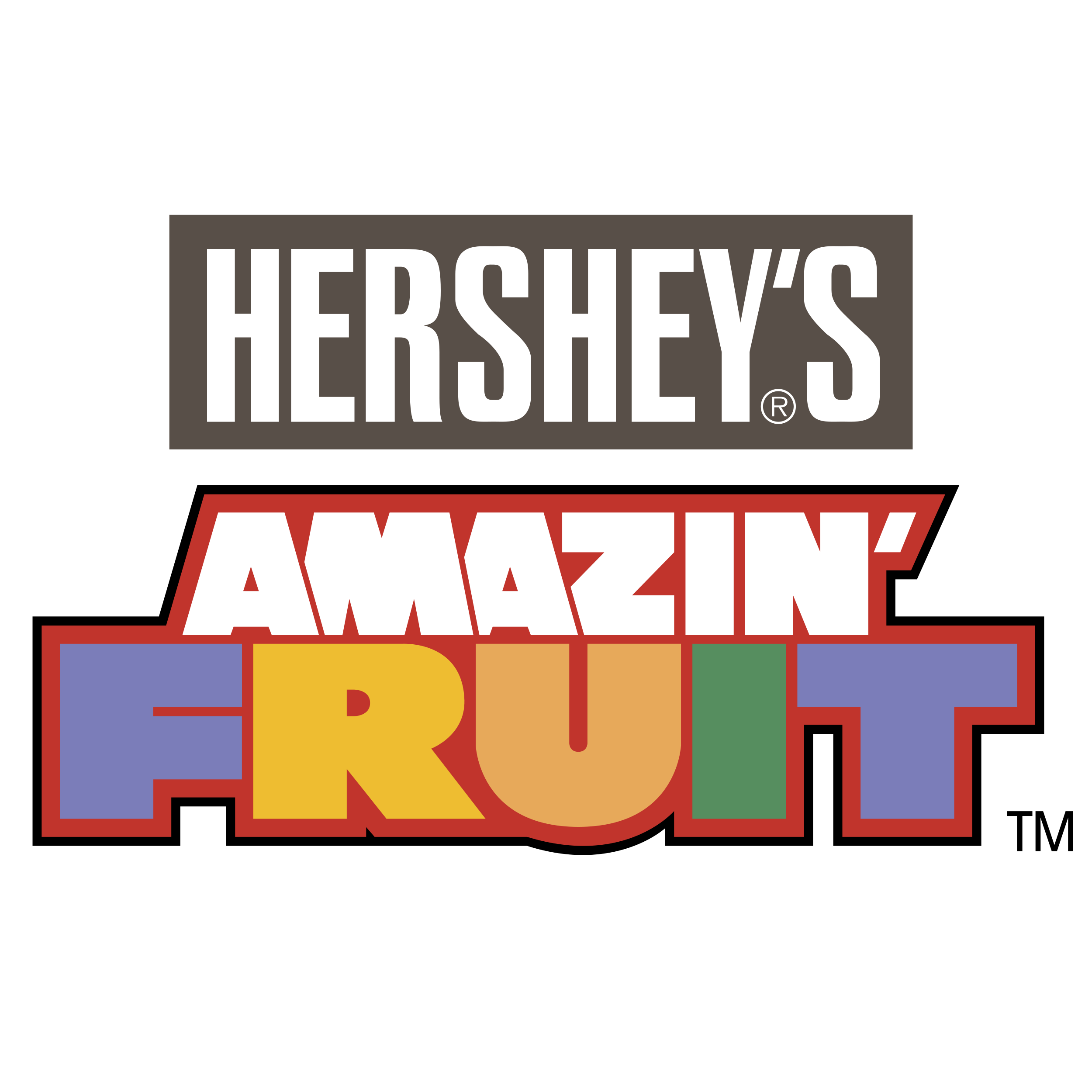 Hershey's amazin fruit Logo Transparent PNG