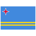 Aruba Flag Transparent Logo PNG