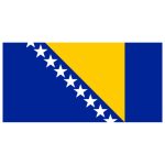 Bosnia and Herzegovina Flag Transparent Logo PNG