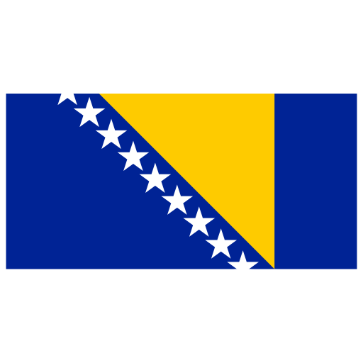 Bosnia and Herzegovina Flag Logo Transparent PNG