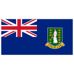 British Virgin Islands Flag Transparent Logo PNG