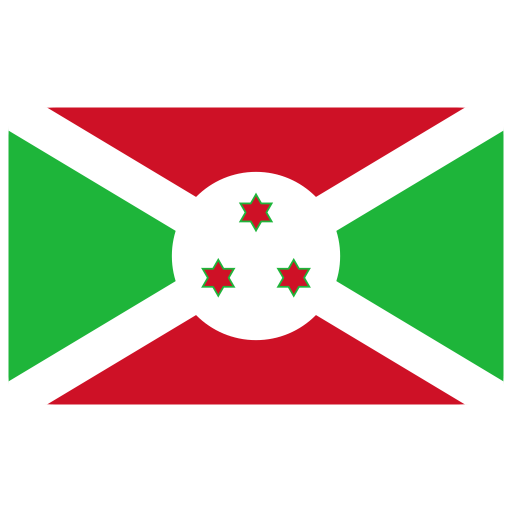 Burundi Flag Transparent Logo PNG