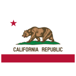 California Flag Transparent Logo PNG