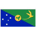 Christmas Island Flag Transparent Logo PNG