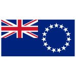 Cook Islands Flag Transparent Logo PNG