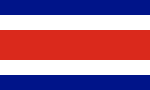 Costa Rica Flag Transparent Logo PNG