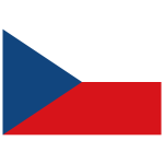 Czech Republic Flag Transparent Logo PNG