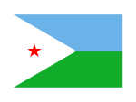 Djibouti Flag Transparent Logo PNG