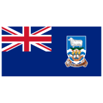 Falkland Islands Flag Transparent Logo PNG