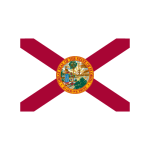 Florida Flag Logo Transparent PNG