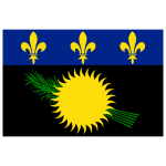 Guadeloupe Flag Logo Transparent PNG