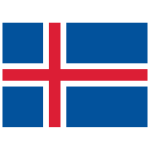 Iceland Flag Transparent Logo PNG