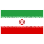 Iran Flag Transparent PNG Logo