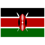 Kenya Flag Transparent Logo PNG