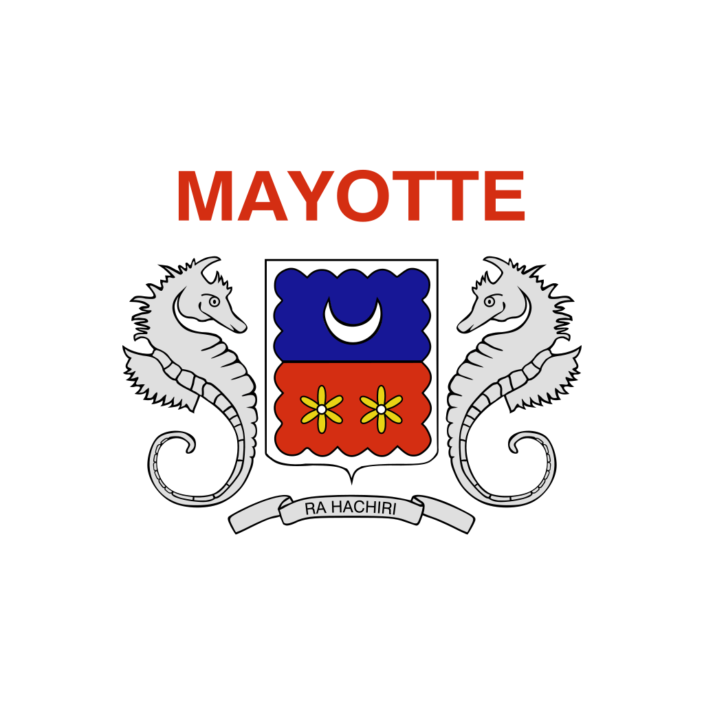 Mayotte Flag Transparent Logo PNG