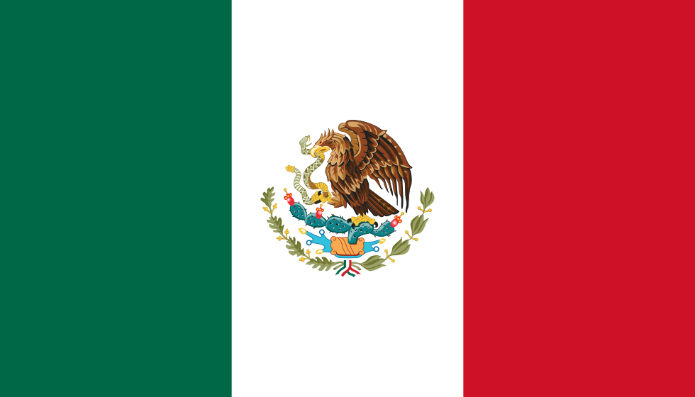 Mexico Flag Transparent Logo PNG