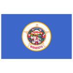 Minnesota Flag Logo Transparent PNG