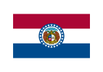 Missouri Flag Transparent Logo PNG
