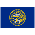 Nebraska Flag Logo Transparent PNG