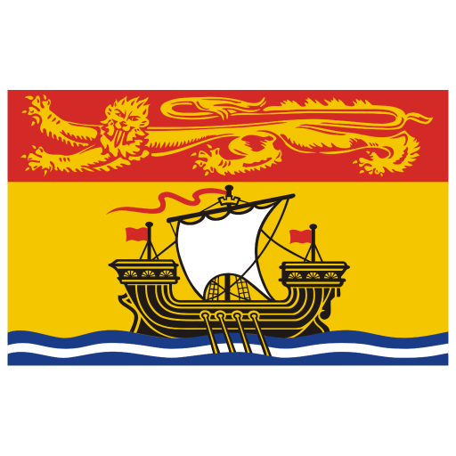 New Brunswick Flag Transparent Logo PNG