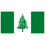 Norfolk Island Flag Logo Transparent PNG