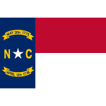 North Carolina Flag Transparent Logo PNG
