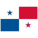 Panama Flag Logo Transparent PNG