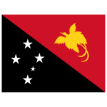 Papua New Guinea Flag Transparent Logo PNG