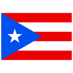 Puerto Rico Flag Transparent Logo PNG