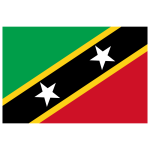 Saint Kitts and Nevis Flag Transparent Logo PNG