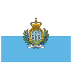 San Marino Flag Logo Transparent PNG
