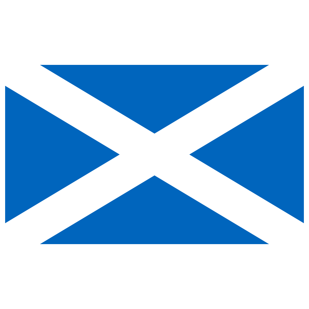 Scotland Flag Transparent Logo PNG