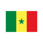 Senegal Flag Transparent Logo PNG