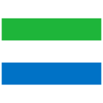Sierra Leone Flag Transparent Logo PNG