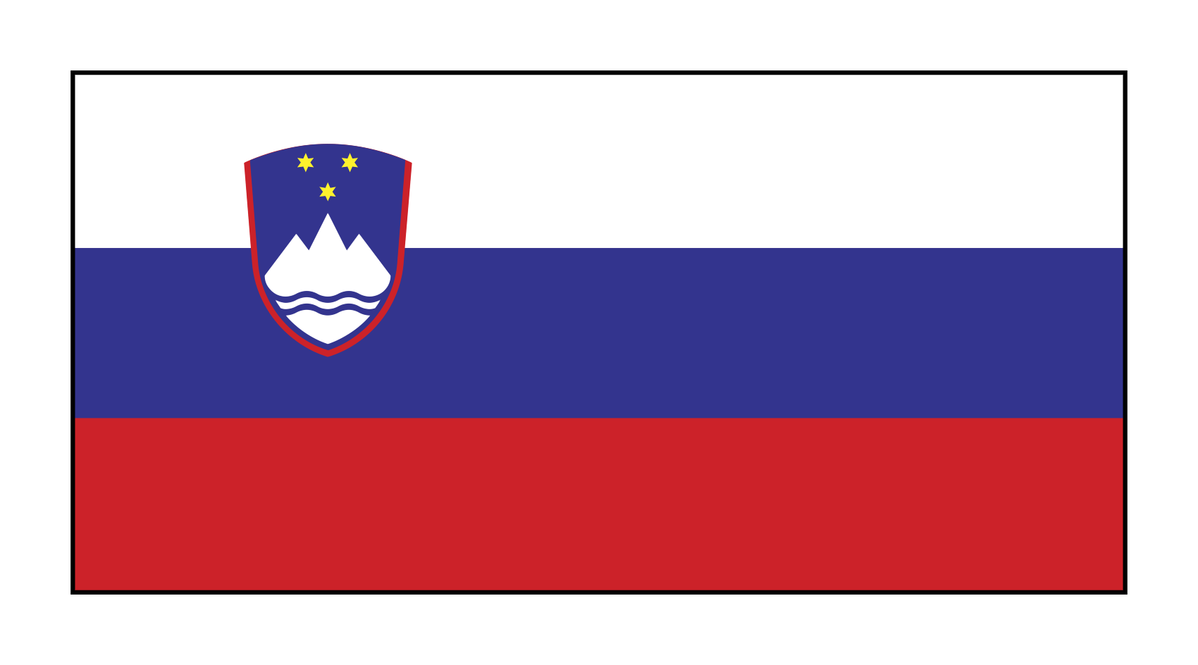 Slovenia Flag Transparent Logo PNG