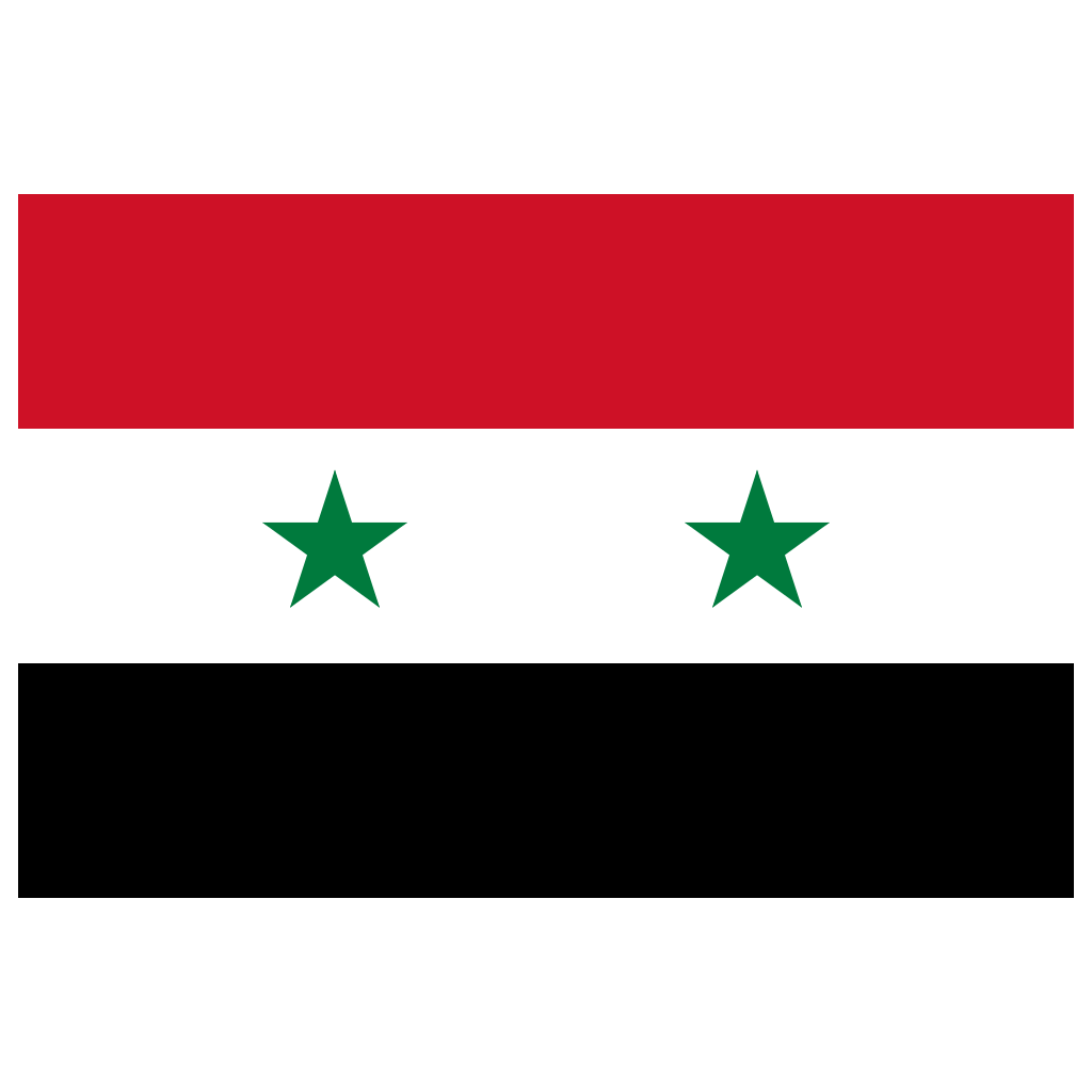 Syria Flag Transparent Logo PNG
