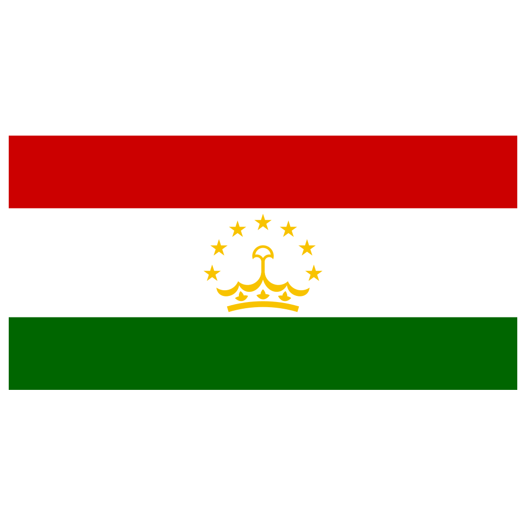 Tajikistan Flag Transparent Logo PNG