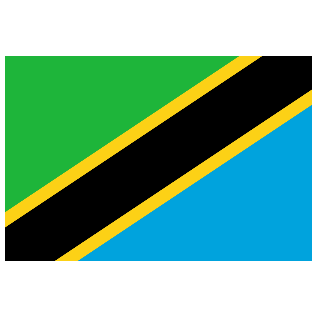 Tanzania Flag Transparent Logo PNG