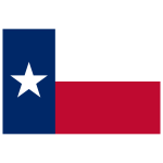 Texas Flag Transparent Logo PNG
